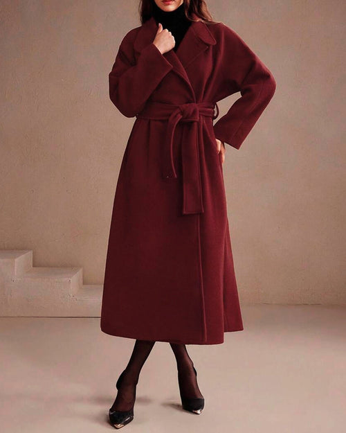 Wine Red Turtle Coat
